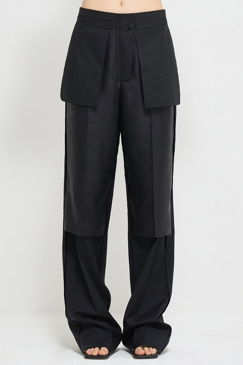 Inside-out wool trousers – GOEN.J