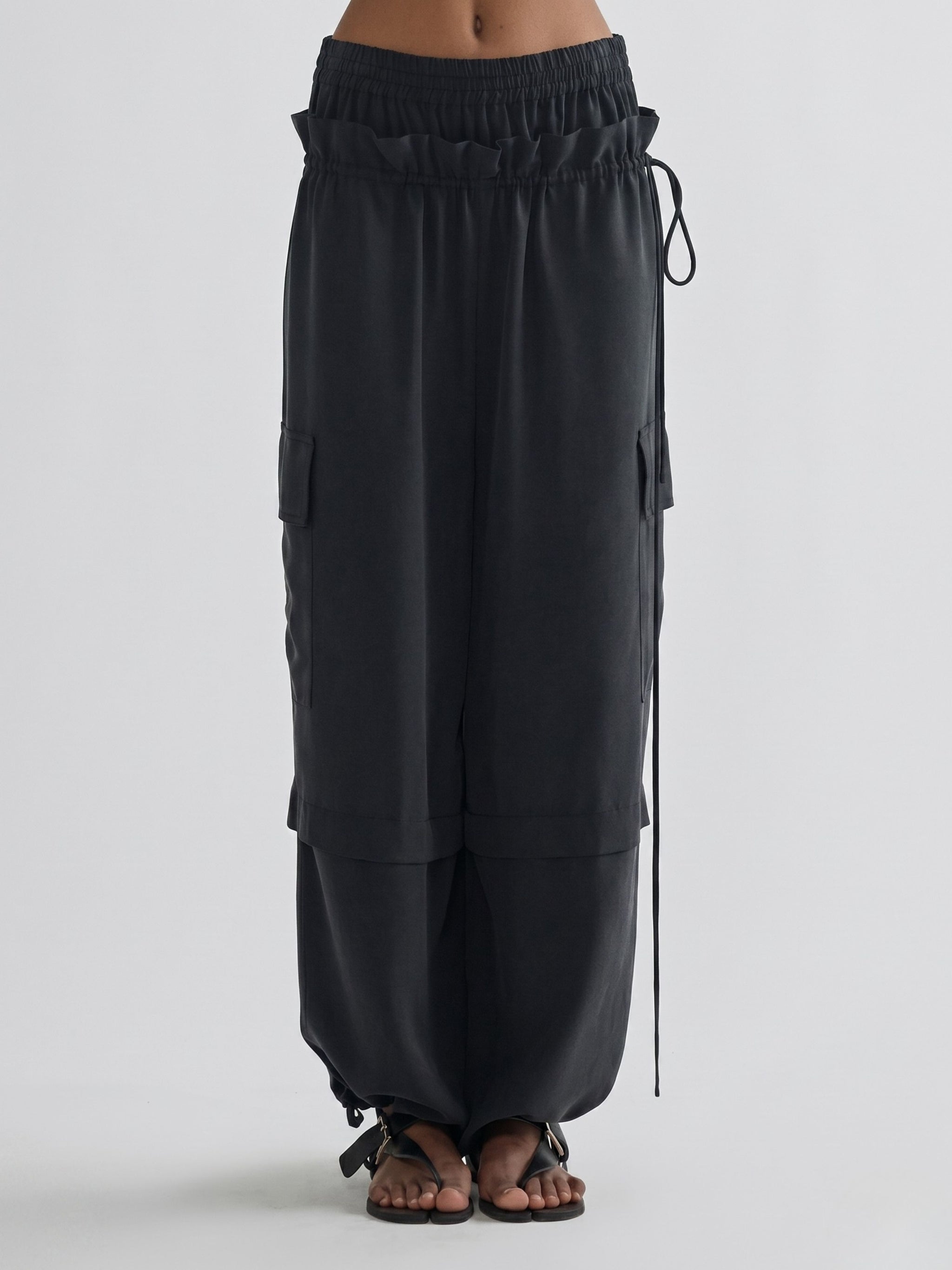 セール】BANANA REPUBLIC FACTORY STORE HAYDEN ワイドレッグパンツ 