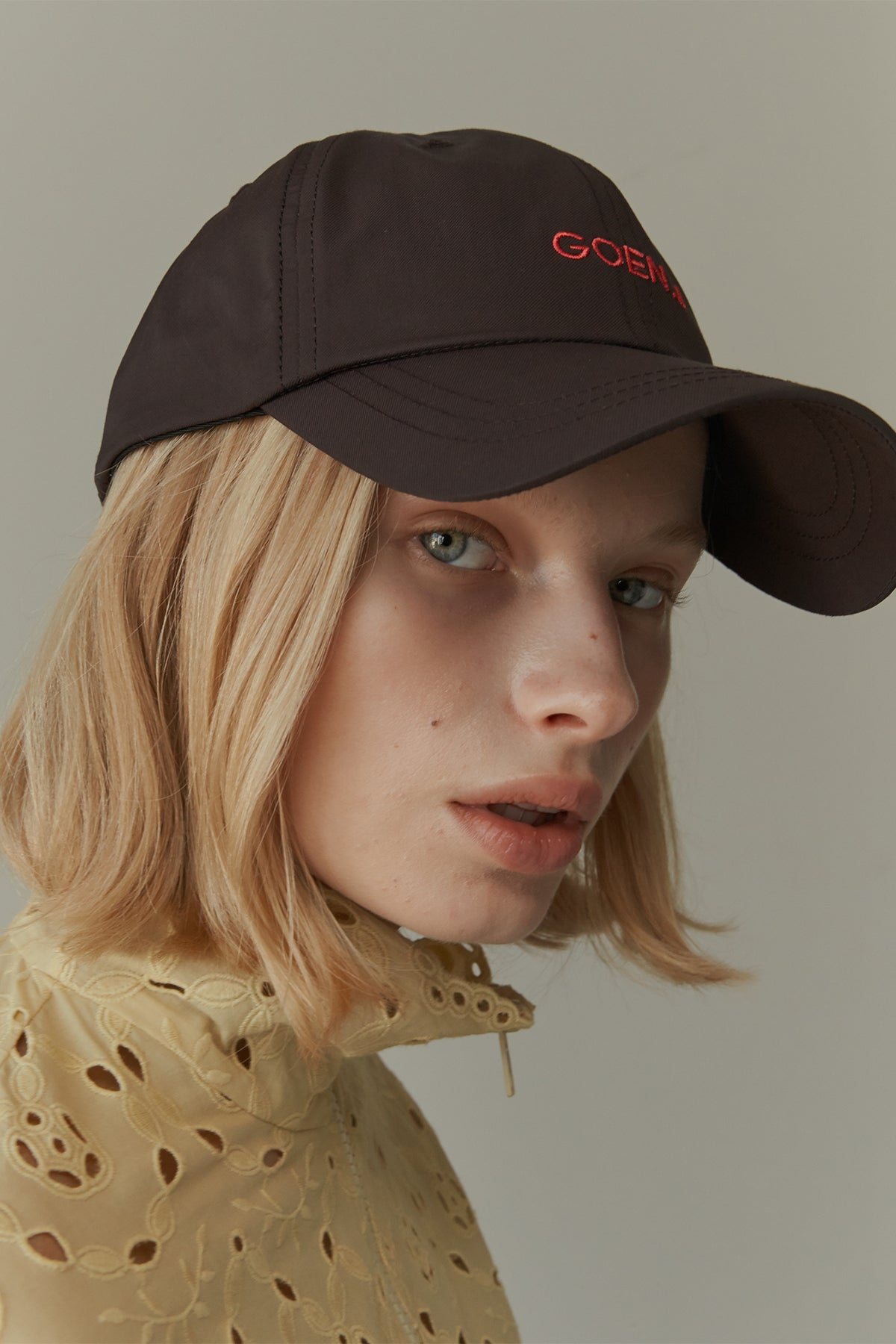 gypsohila★GPK-202 Silky Cap(Navy) ACCESSORIES – GOEN.J